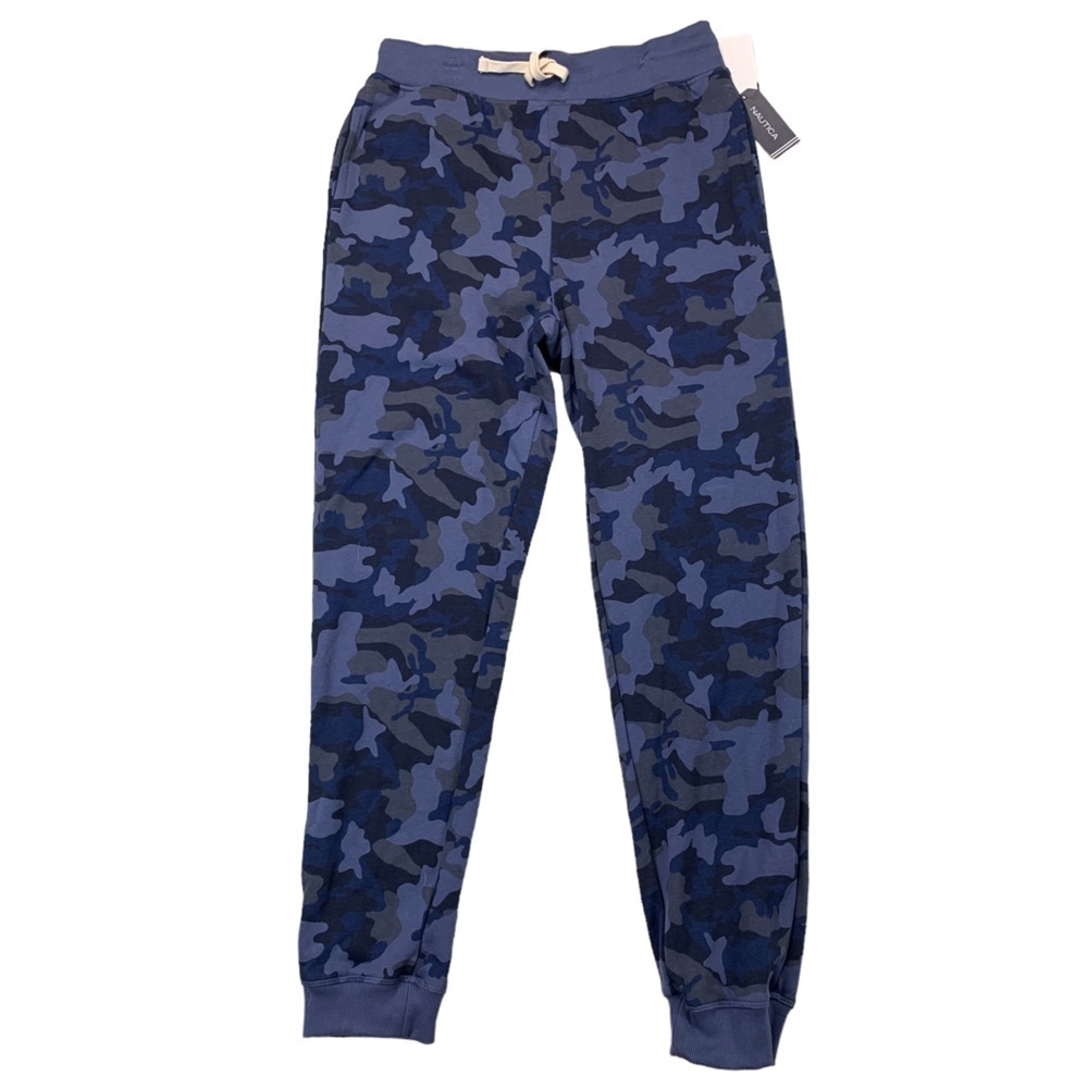 Nautica Big Boys Camo Print Fleece Joggers XL - Picture 3 of 11